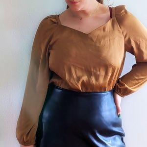 Classic Gold Blouse